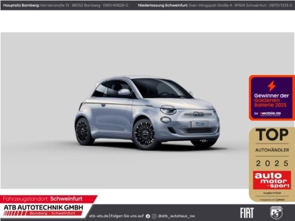 Fiat 500e 42 kWh LaPrima Navi LED ACC Apple CarPlay