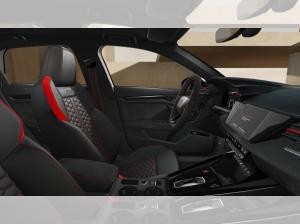 Audi RS3 Sportback Panoramadach Rückfahrkamera Designpaket rot I Wartung +42€
