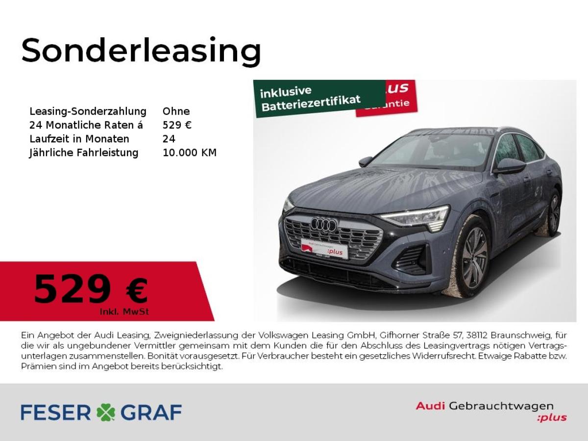 Audi Q8 Sportback 55 e-tron S line /Matrix/AHK/HuD/AC