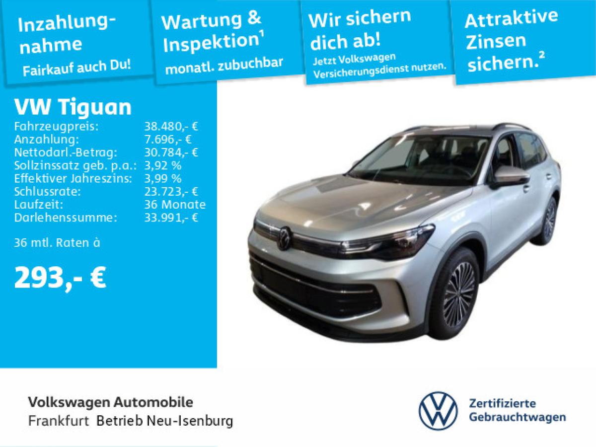 Volkswagen Tiguan 1.5 eTSI Life LED AHK ACC ParkAssistPlus