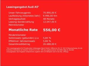 Audi A5 AVANT EDITION ONE QUATTRO,LED,AHK,TECH,B&O