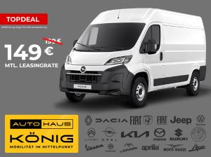 Opel Movano Cargo | Diesel | Verringerte Bereitstellungskosten❗