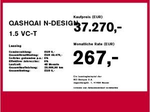 Nissan Qashqai N-DESIGN 1.5 VC-T e-POWER Pano ProPilot