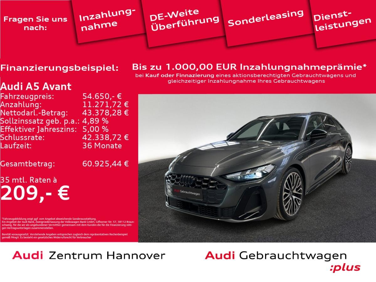 Audi A5 Avant TDI quattro AHK Matrix ACC Sportsitze