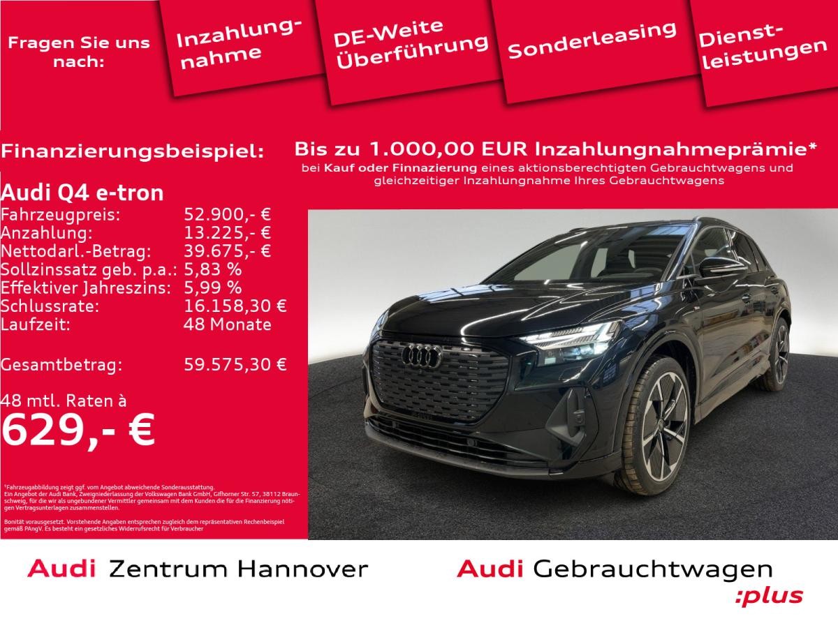Audi Q4 e-tron 45 quattro Pano Matrix Kamera AHK Navi ACC