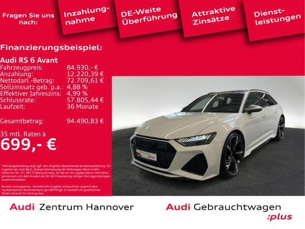 Audi RS6 RS 6 Avant 4.0 TFSI quattro HuD Laser Pano AHK Dynamikpaket