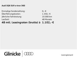 Audi e-tron SQ6 SUV LED Kamera Memory Navi AHK B&O