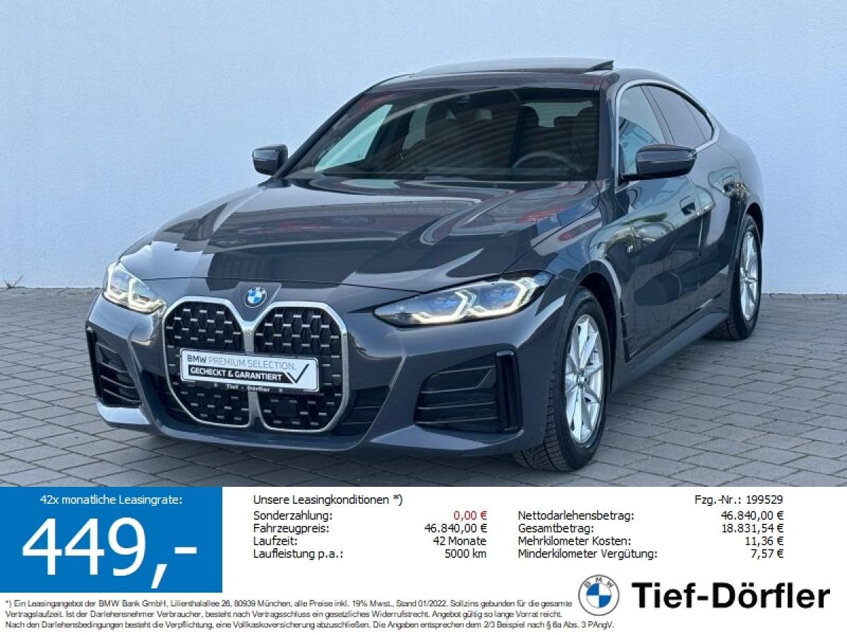 BMW 430 i Gran Coupe M Sport AHK/LASER/G-DACH