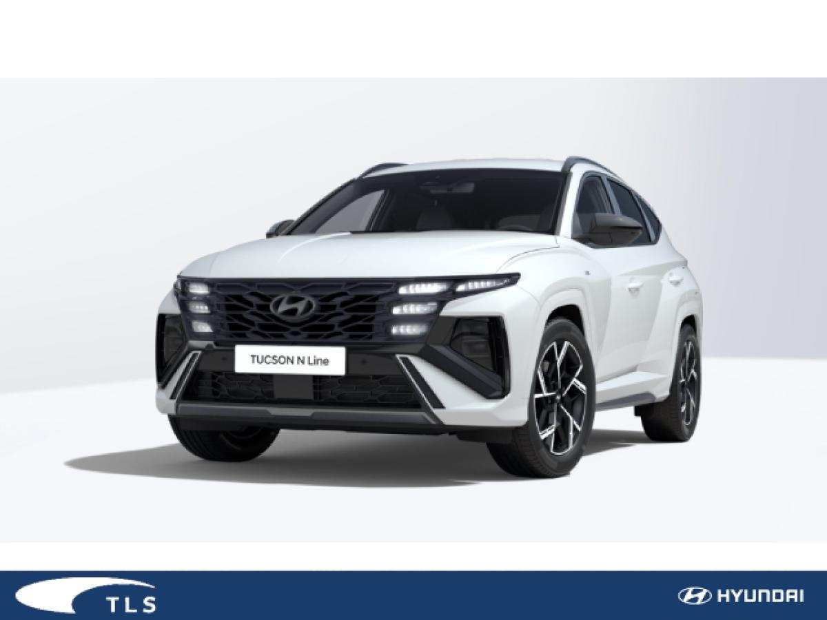 Hyundai Tucson N-Line "Gewerbe" 118KW DCT weiß 2WD Panoramadach