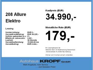 Peugeot 208 Allure Elektro