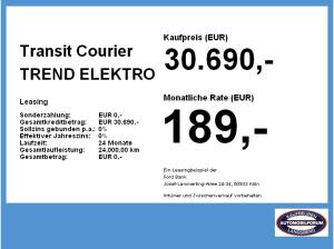 Ford Transit Courier TREND ELEKTRO | LED | KLIMA | DAB | CAM
