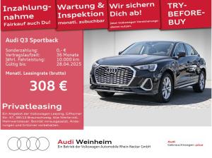 Audi Q3 Sportback 35 TDI Gar.2029 S line Stronic LED Navi Kamera uvm
