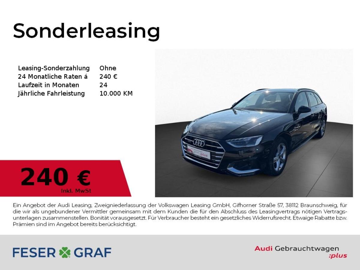 Audi A4 Av. 40 TFSI qu. - KAMERA - ACC - LED - DAB