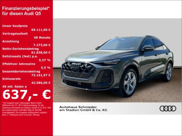 Audi Q5 SPORTB.TFSI LED+MEMORY+LEDER+TECH PLUS+PARK LENK