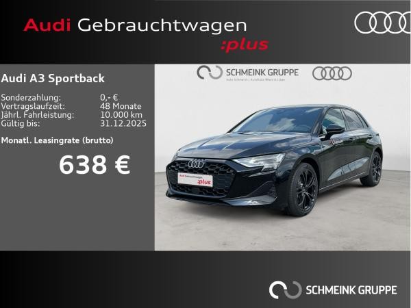 Audi A3 Sportback 40 TFSI e S-line Carplay AHK ACC
