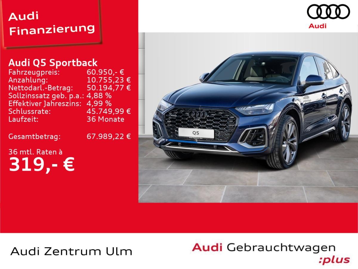 Audi Q5 Sportback S-Line sport edition 40 TDI qu LUFT