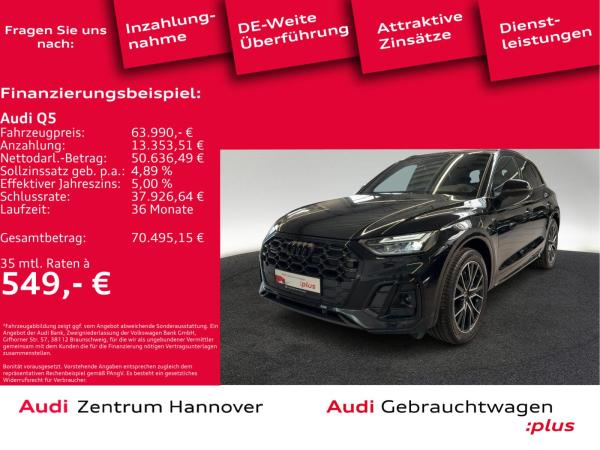 Audi Q5 50 TFSI e S line quattro Kamera ACC Memory Teilleder