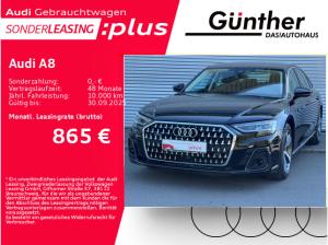 Audi A8 60 TFSIe QUATTRO Lang+INDIVIDUALKONTURSITZE+