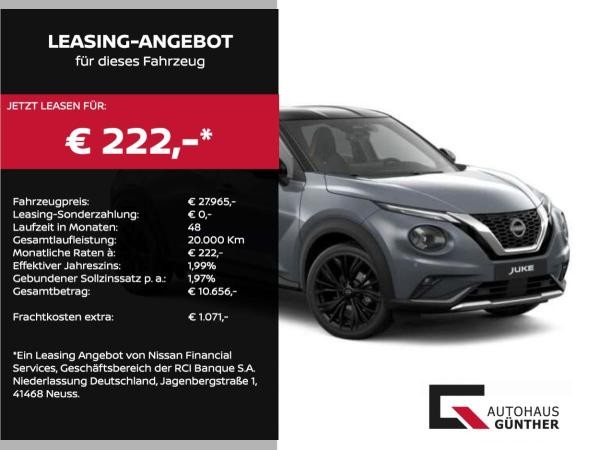 Nissan Juke 1.0 DIG-T 114 PS 6MT N-Sport Tech Bose BFS