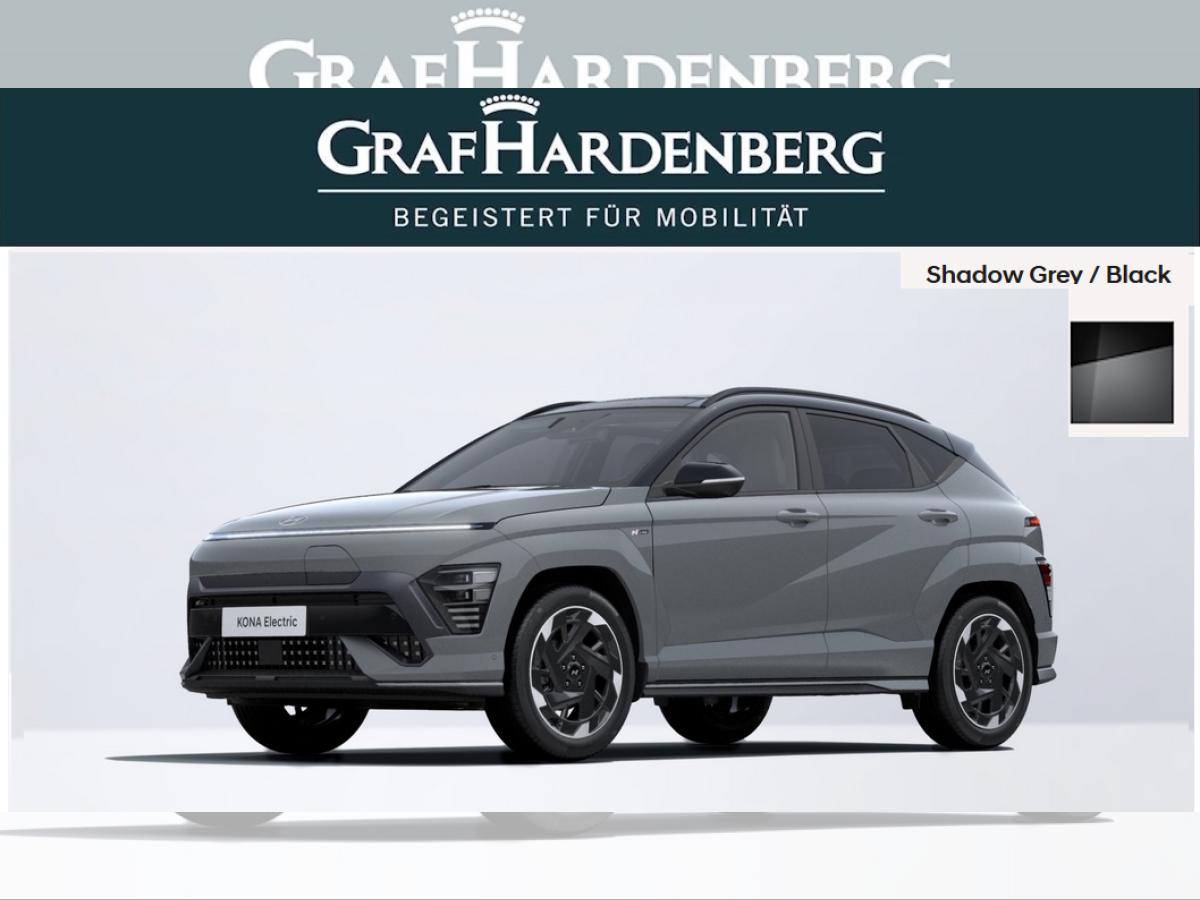 Hyundai KONA Elektro 65,4kWh (218 PS) 2WD N Line X Technik-Paket, Glas-Schiebedach P
