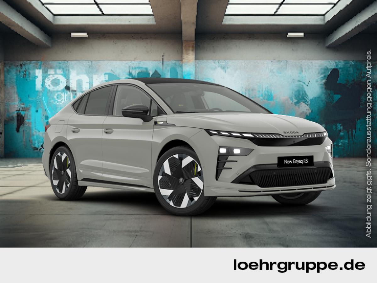 Skoda ENYAQ RS 84 kWh Batterie Elektromotor 250 kW 1-Gang-Automatik
