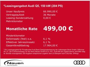 Audi Q5 Sportback TDI quattro S line*Sonderleasing*
