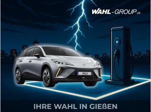 MG MG4 Luxury ⚡Long Rɑnge ⚡- Medal Silver - 64 kWh 450 km Reichweite