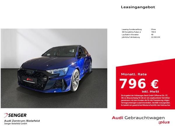 Audi RS3 Sportback 280km/h Panorama Navi Memory LED