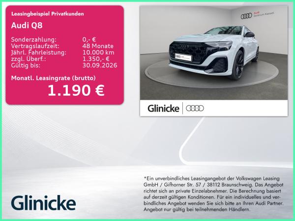 Audi Q8 SUV 50 TDI qu. S line HD Matrix HuD B&O 360°