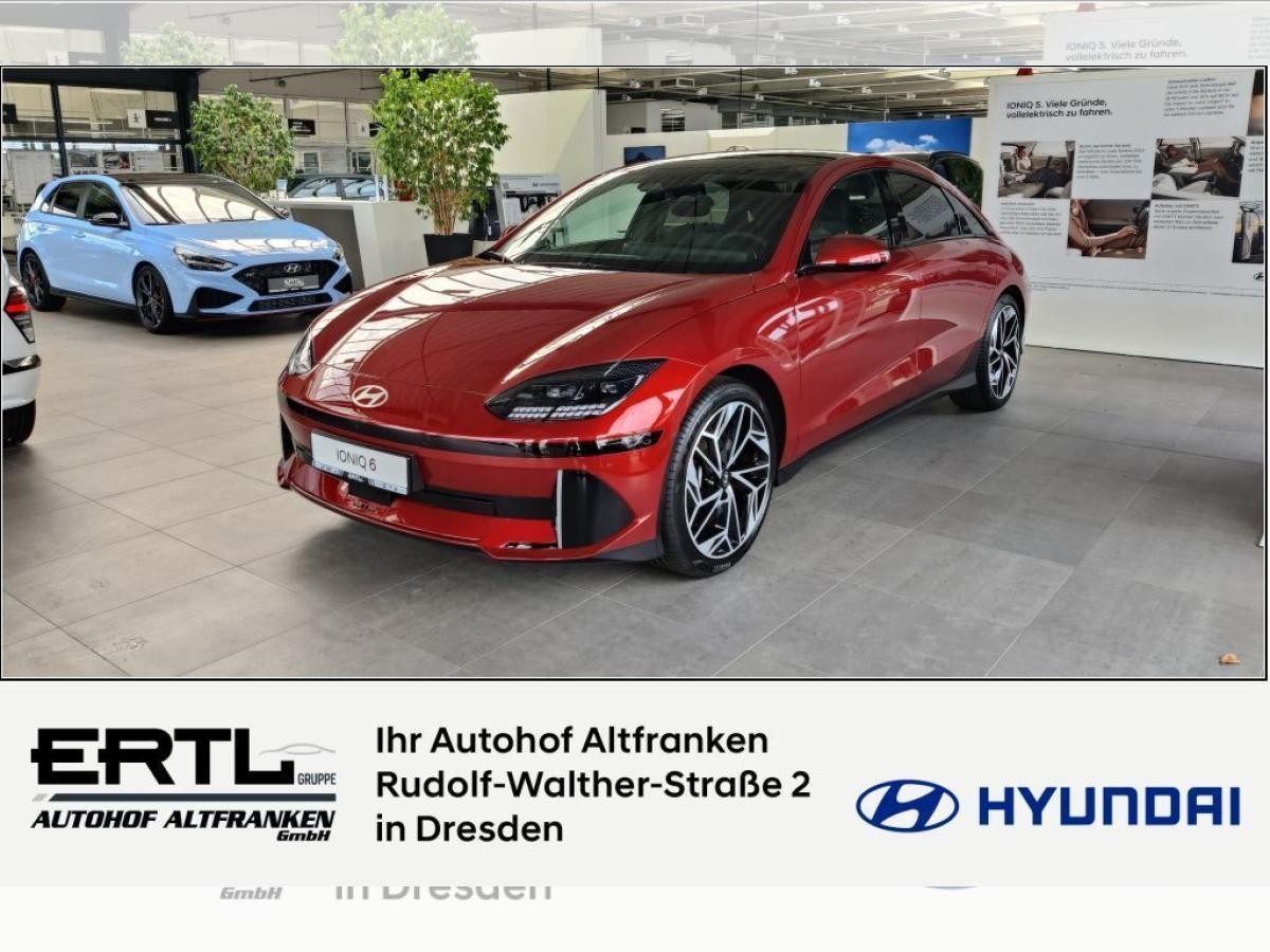Hyundai IONIQ 6 77,4 kWh 4WD UNIQ + Panoramadach + 20 Zoll-Leichtmetallfelgen SOFORT VERFÜGBAR