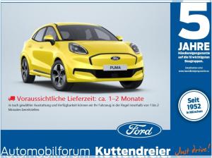 Ford Puma Gen-E 43 kWh Elektromotor 124 kW (168 PS)