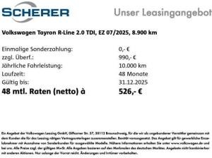Volkswagen Tayron 2.0 TDI *R-Line* DSG 4Motion 7-Sitzer AHK HUD ACC