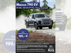 MAXUS T90 EV (89 kWh) "Elite", Aufbau: Doppelk.Pritsche