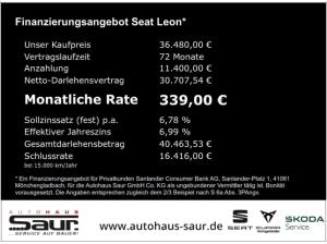Seat Leon Sportstourer Road Edition 1.5 eTSI DSG AHK RÜCKFAHRKAMERA