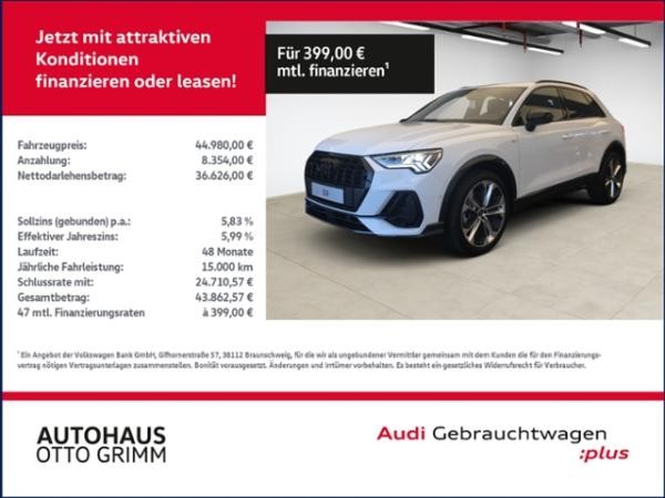 Audi Q3 40 TFSI quattro S line KLIMA NAVI LEDER ALU
