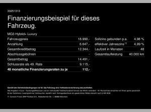 MG MG3 Hybrid+ Luxury 🚙 Der Hybride Stadtflitzer🚙⚡