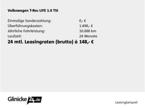 Volkswagen T-Roc Life 1.0 TSI *FREI KONFIGURIERBAR*