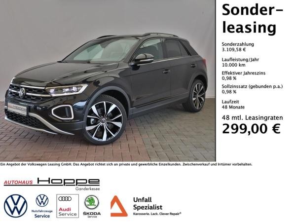 Volkswagen T-Roc Style 2.0 l TDI DSG+PANO+AHK+RFK+NAVI+BLACKSTYLE