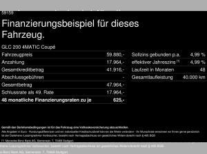 Mercedes-Benz GLC 200 4M Coupe AMG Line Night Panorama 360°K.