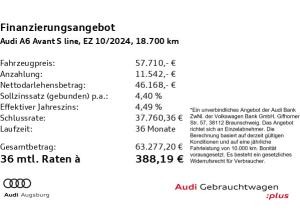 Audi A6 Avant S line 50TDI qu. PANO*MATRIX*AHK*8-fach