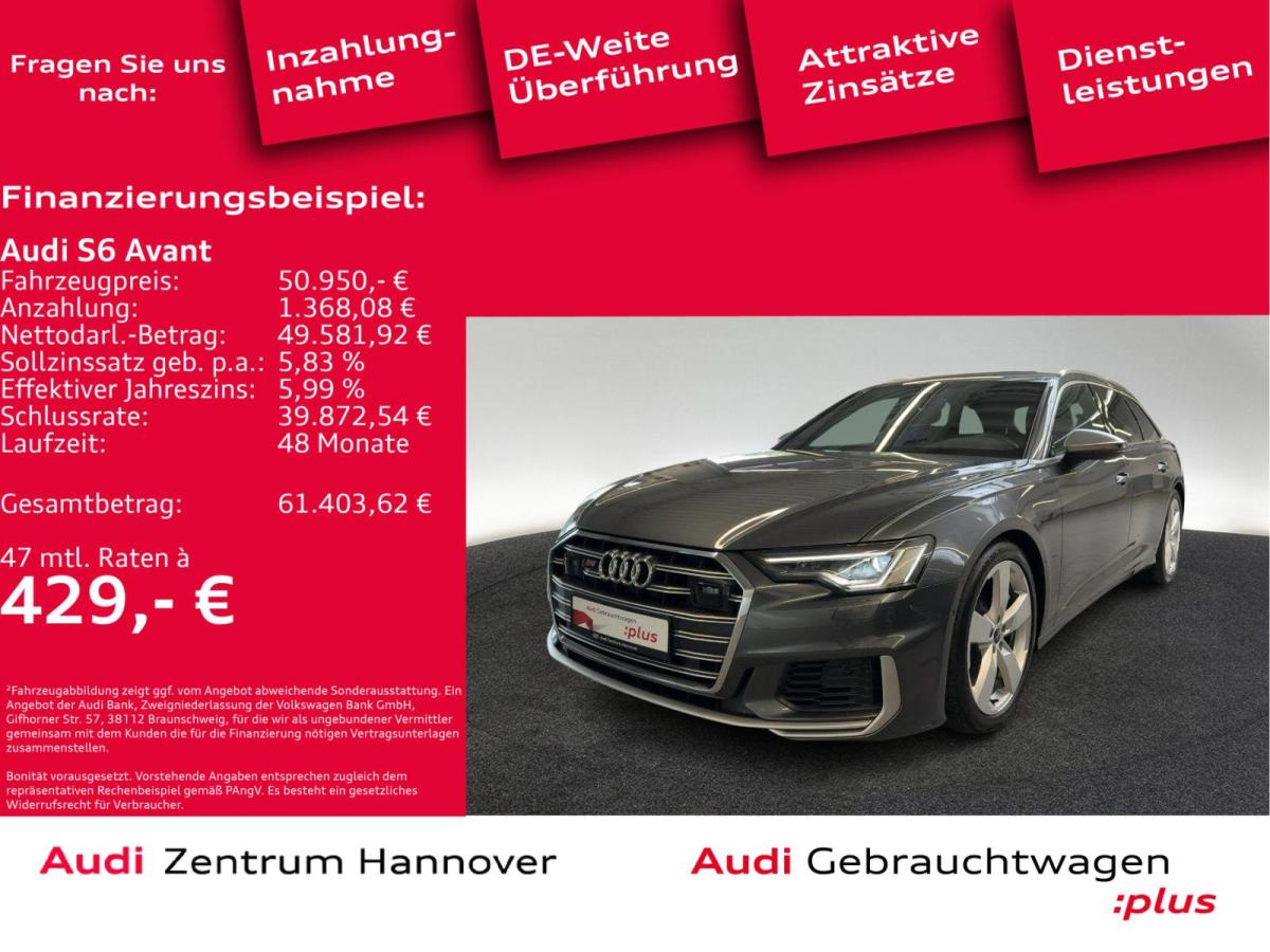 Audi S6 Avant 55 TDI quattro Standh. Matrix Kamera virtual