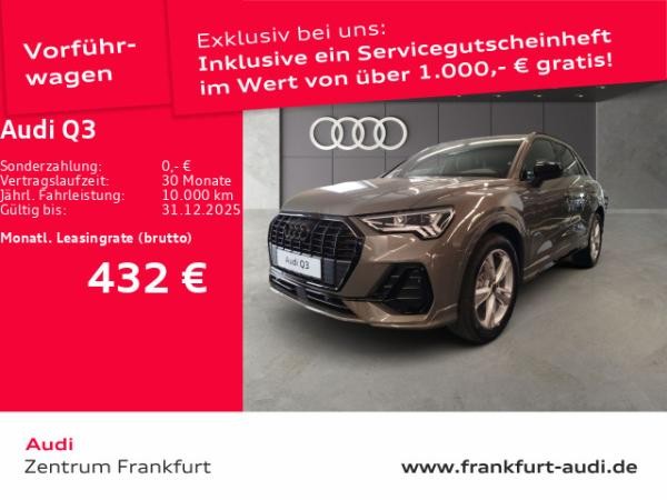 Audi Q3 35 TFSI S tronic S line LED DAB Tempomat