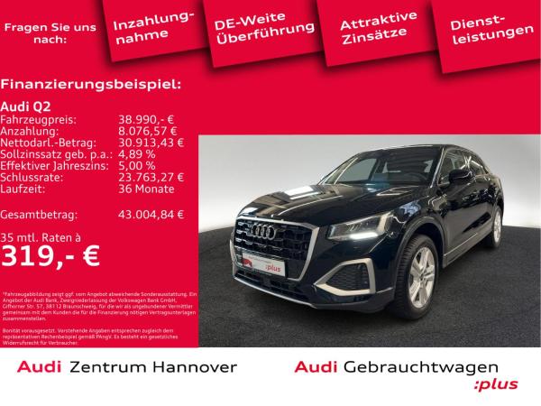 Audi Q2 advanced 40 TFSI quattro Kamera Leder AHK Sportsitze