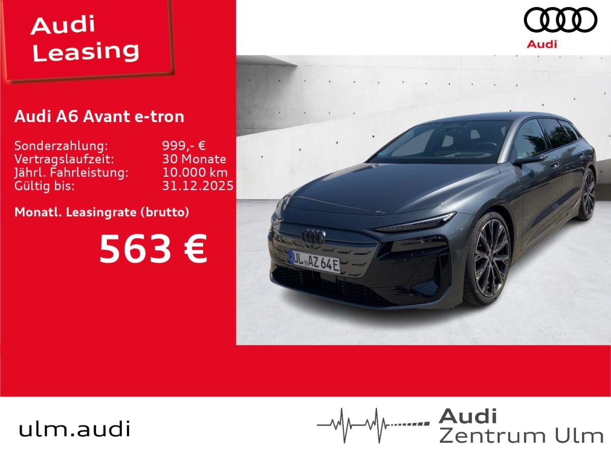 Audi A6 e-tron Avant performance S-Line edition one