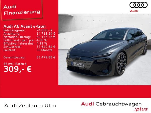 Audi A6 e-tron Avant performance S-Line edition one