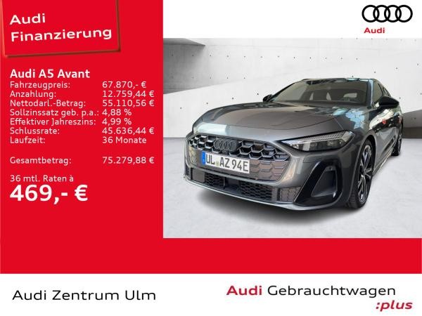 Audi A5 Avant e-Hybrid qu S-Line AHK-VORB. HuD PANO Audi A5 Avant e-Hybrid qu S-Line AHK-VORB. HuD PANO
