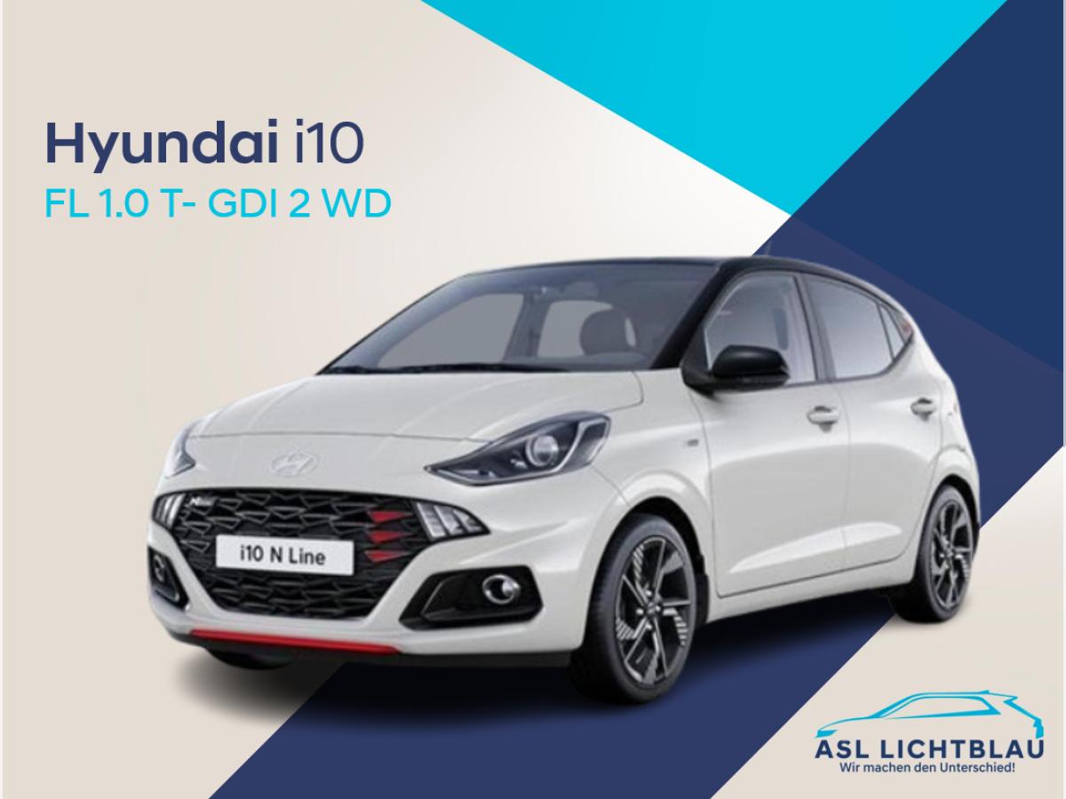 Hyundai i10 FL 1.0 T-GDI N Line mit Dachlackierung