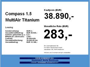Jeep Compass 1.5 MultiAir e-Hybrid North Star