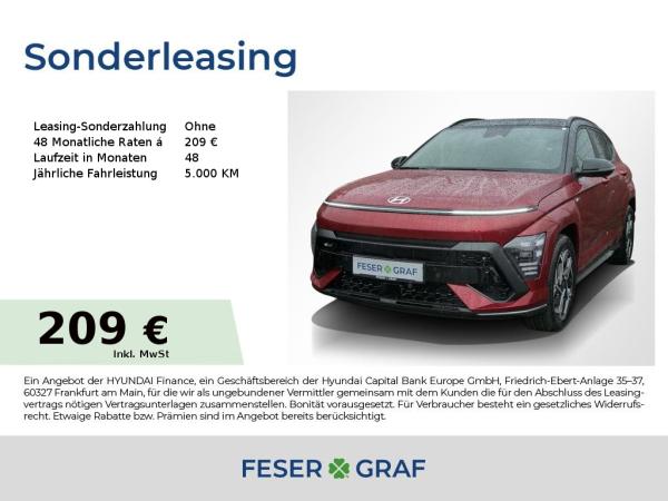Hyundai KONA Kona N-LINE HEV GLASDACH NAVI LED CAM SHZ LHZ