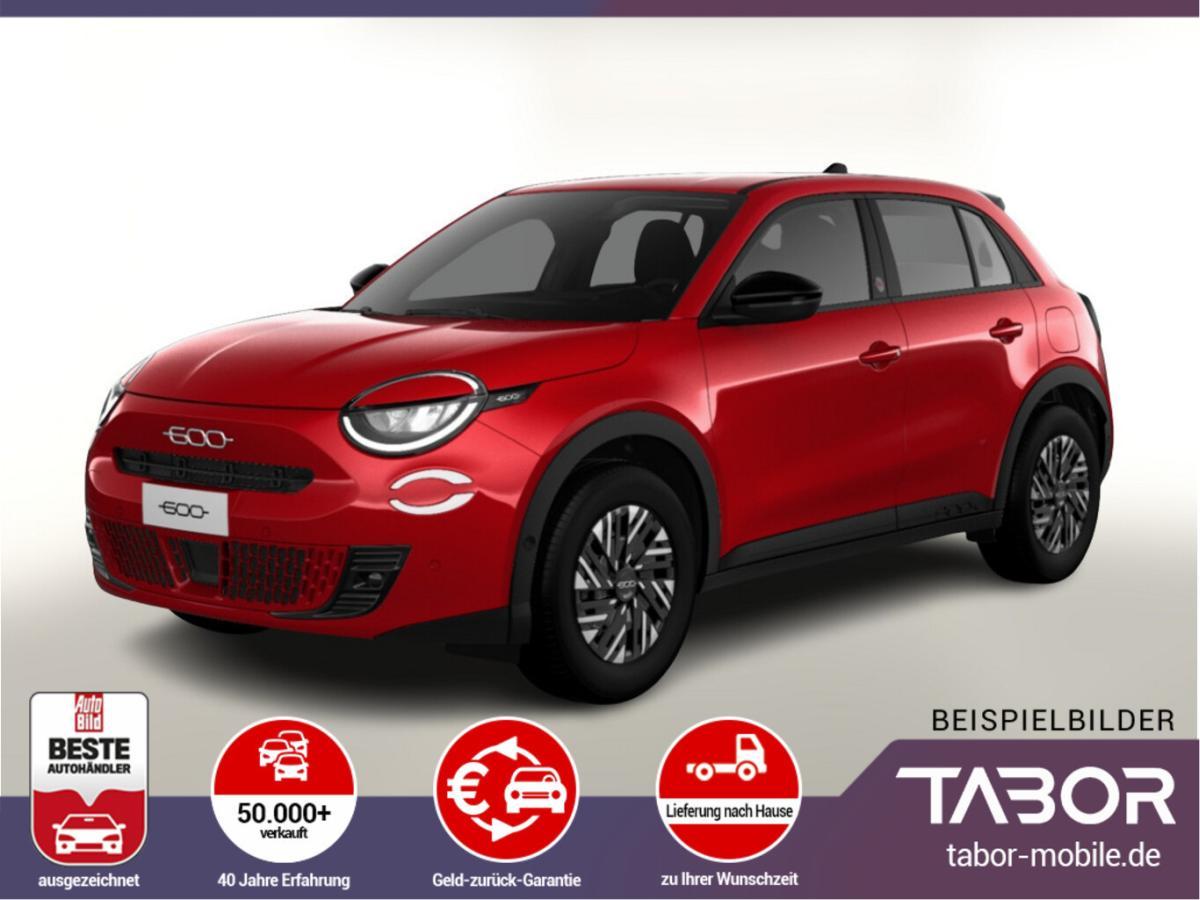 Fiat 600e h 156 RED LED PDC Tempomat DAB DigCo